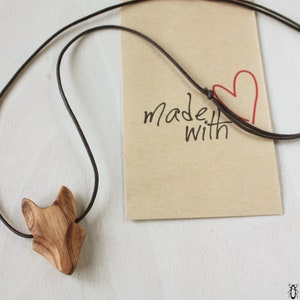 Collana Uomo Dente Di Lupo Pendente Dente Di Lupo In Ossidiana Nera - Collana Uomo/Donna Con Laccio Pelle O Acciaio Tormalina Nera - Foto 8