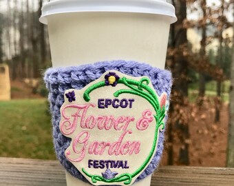 Flower and Garden Festival Coffee Cozy
