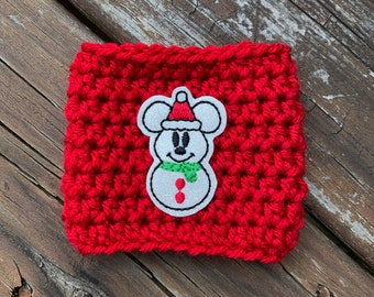 Mr and Mrs Snowmouse Coffee Cozies