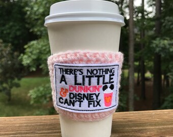Disney and Dunkin' Fix Coffee Cozy