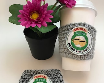 Central Perk Inspired Coffee Cozy