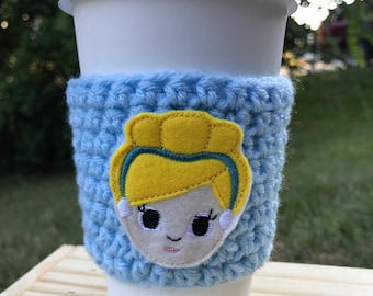 Cinderella Inspired Coffee Cozy