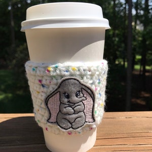 Baby Dumbo Coffee Cozy