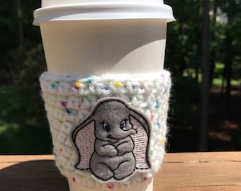 Baby Dumbo Coffee Cozy