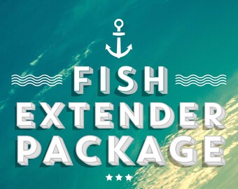 Small Fish Extender Gift Package: 6 Yarn Cozies