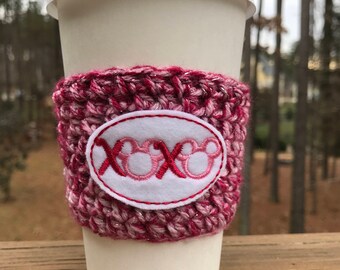 XOXO Disney Inspired Coffee Cozy
