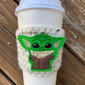Standing Baby Y Coffee Cozy