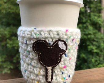 Mickey Inspired Ice Cream Bar Coffee Cozy