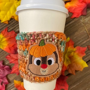 Pumpkin Dale Coffee Cozy