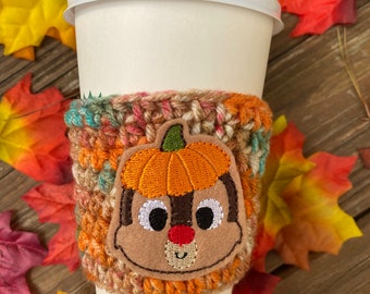 Pumpkin Dale Coffee Cozy