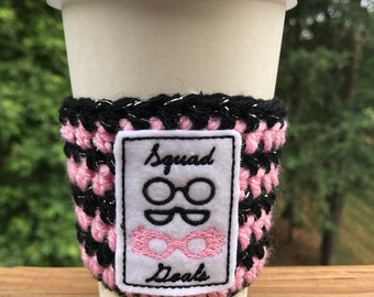 Wizard Squad Goals Coffee Cozy