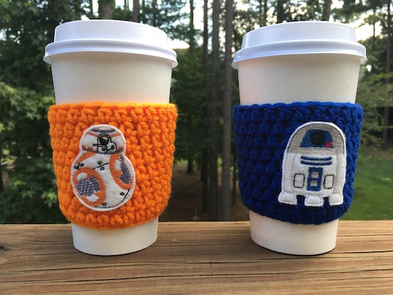 BB8 or R2D2 Inspired Coffee Cozy - Etsy