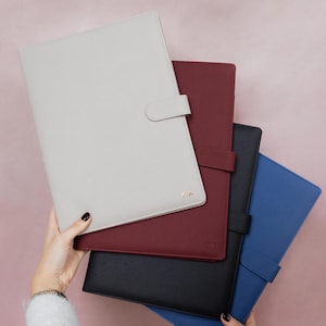 A4フォリオ/パーソナライズされたポートフォリオ/メモ帳カバー/ドキュメントカバー