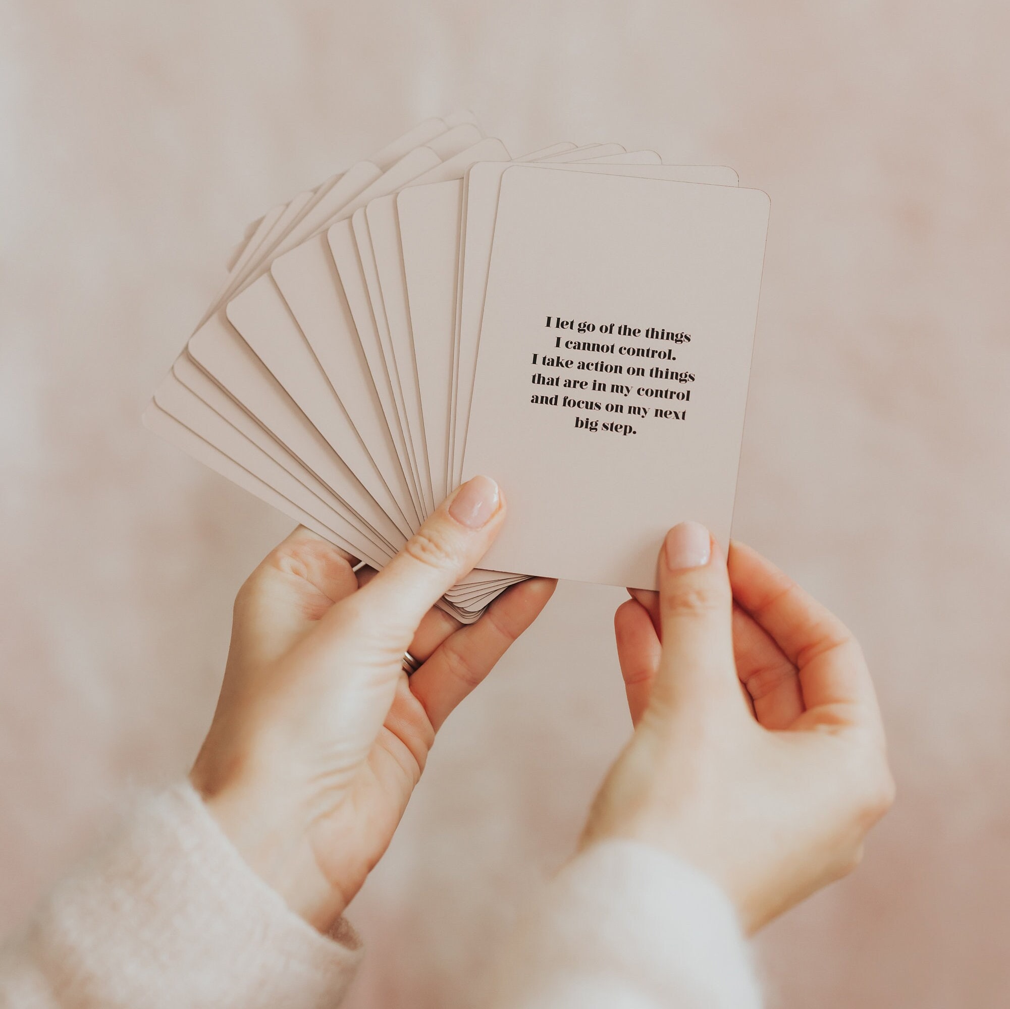 MANIFEST/affirmation card set/positive affirmations/inspirational card set/gift