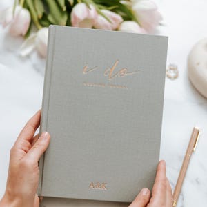 Personalized Wedding Planner Journal: Rose Gold Keepsake, Engagement Gift