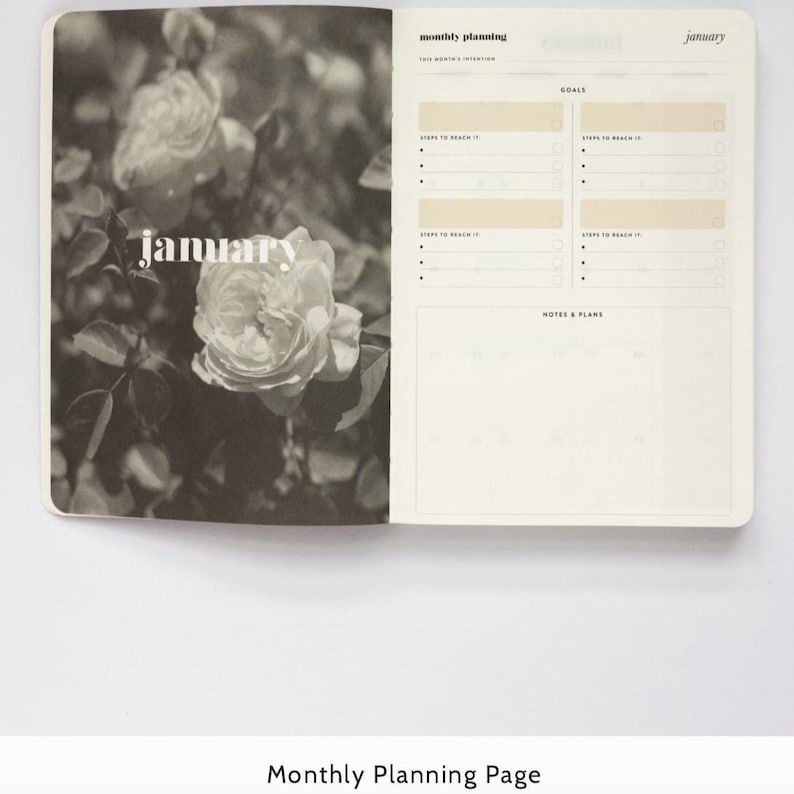 2026 Vertical Weekly Planner/A5 Weekly diary for goal-setting/habit-tracking/to-do's/Personalised Planner/gift image 9