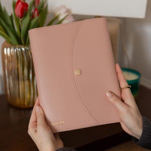 ORGANISATOR / PORTFOLIO - BLUSH - omslag voor planners/notitieboeken, organisatorcompendium, briefpapiercadeau/gepersonaliseerd cadeau