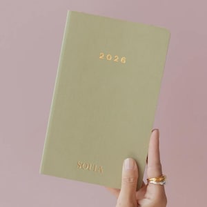 OUTLET - 2026 Minimal Planner/Weekly agenda/ diary for goal-setting/tasks/lists/Personalised Planner/gift