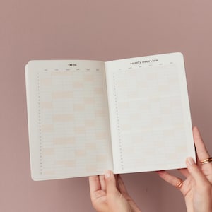 2026 Vertical Weekly Planner/A5 Weekly diary for goal-setting/habit-tracking/to-do's/Personalised Planner/gift image 7