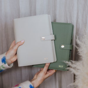 RACCOGLITORE AD ANELLI PERSONALIZZATO/Organizzatore A5/Agenda/Raccoglitore ad anelli a 6 anelli/Regalo personalizzato di lusso