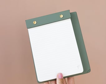Personalized Refillable Notepad with Pen: Magnetic pen (Outlet Item - Minor Imperfections)