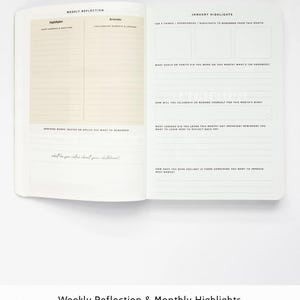 2026 Vertical Weekly Planner/A5 Weekly diary for goal-setting/habit-tracking/to-do's/Personalised Planner/gift image 12