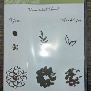 Stampin Up! What I Love stamp set