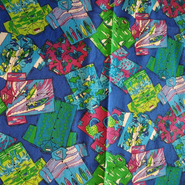 Hawaiian Shirt 100% cotton fabric