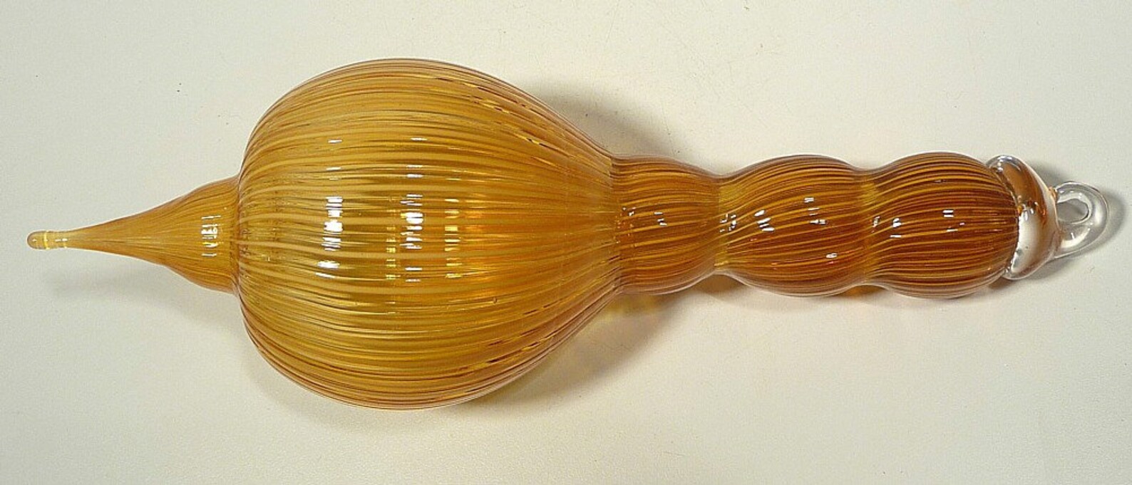 Hand Blown Glass Art Christmas Tree Ornament Dirwood Glass Etsy