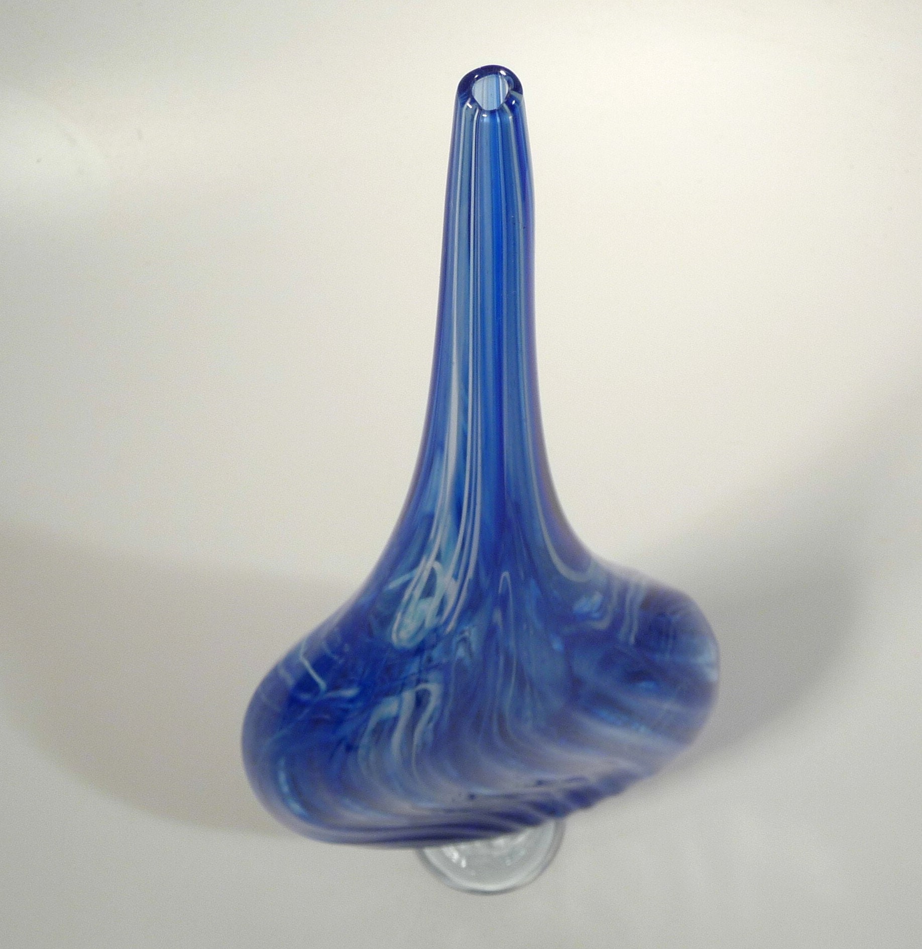 手吹きガラス彫刻、ダーウッドガラス、ブルーの色合い、n3477 - Etsy 日本