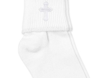 Calzini Ricamati A Croce Per Bambini, Abbigliamento Per Bambini - Foto 4