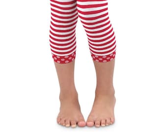 Stripe Leggings Toddler Baby Girls Sailor Anchor Nautical Fashion Pattern Vintage Novelty Retro Costume Scottie Dog Flower Poodle Tights