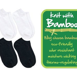 Bamboo Low Cut Socks: Eco-Friendly School Uniform, 2-Pack