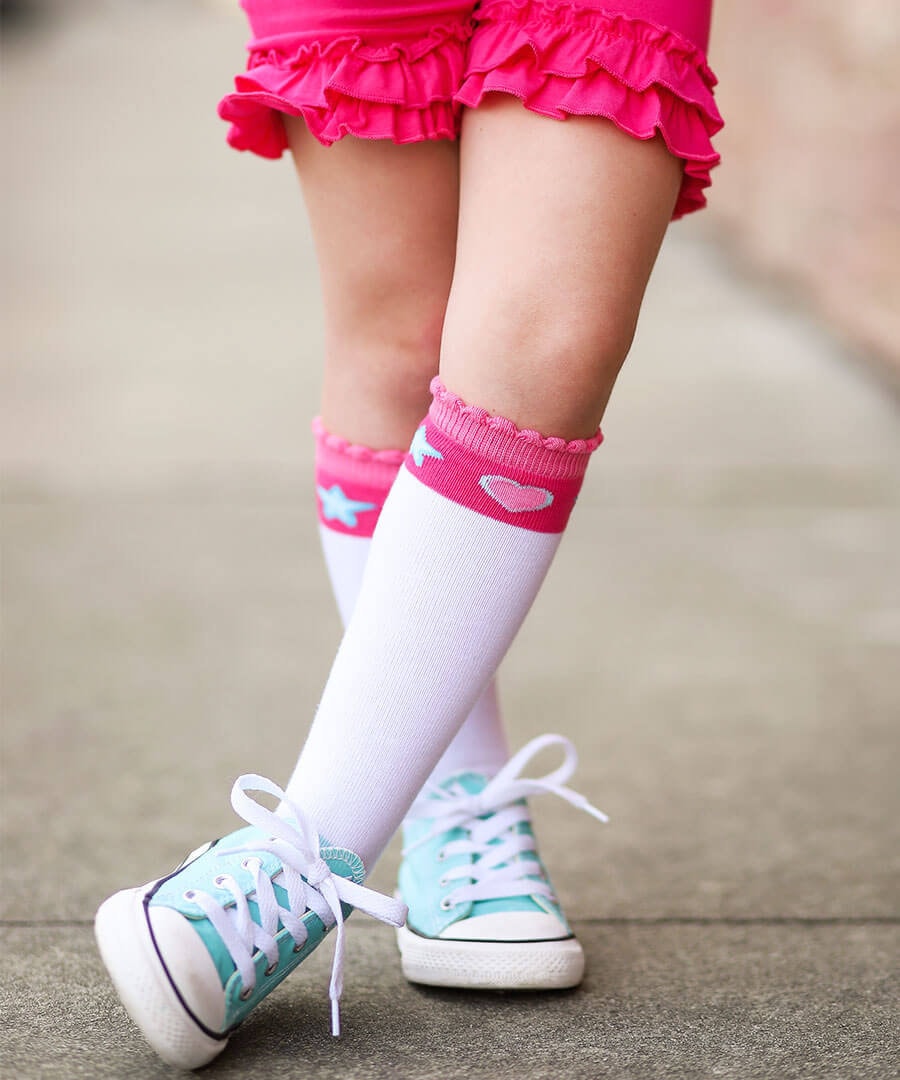 Calzini Alti All'Unicorno Per Bambine - Morbido Cotone, Taglia 6-12 Anni - Foto 12