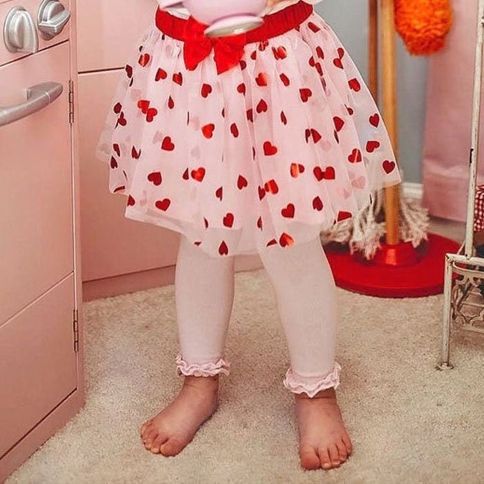 Girls Ruffle Lace Leggings Baby Toddler Fancy Dress Frilly Etsy