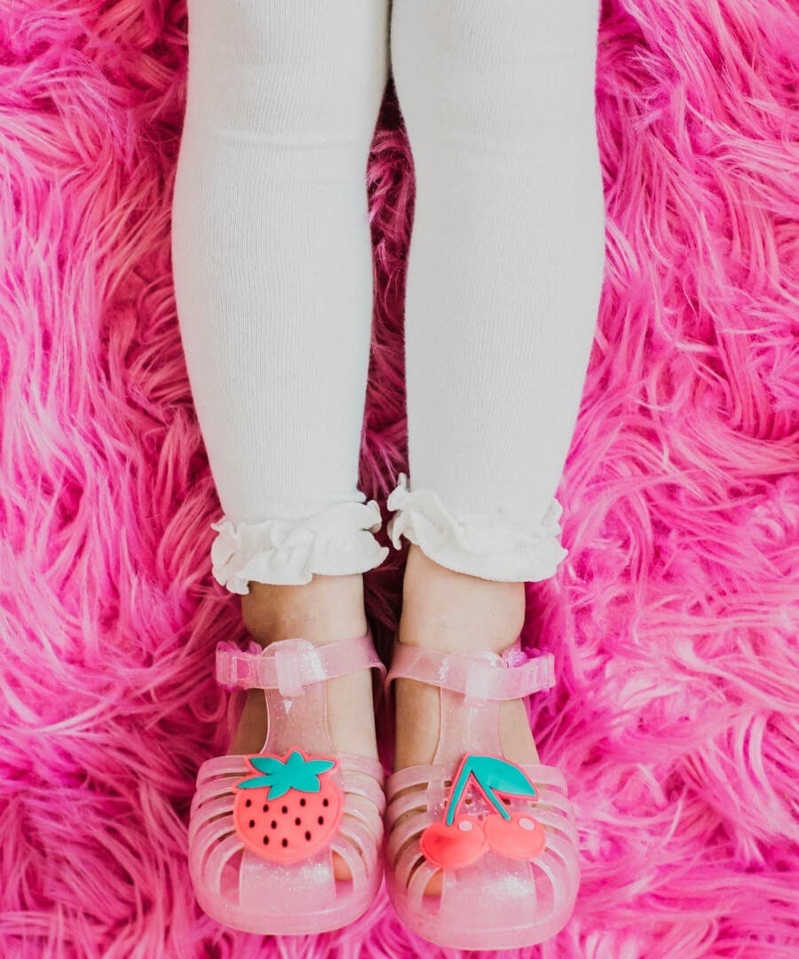 Girls Ruffle Lace Leggings Baby Toddler Fancy Dress Frilly Etsy