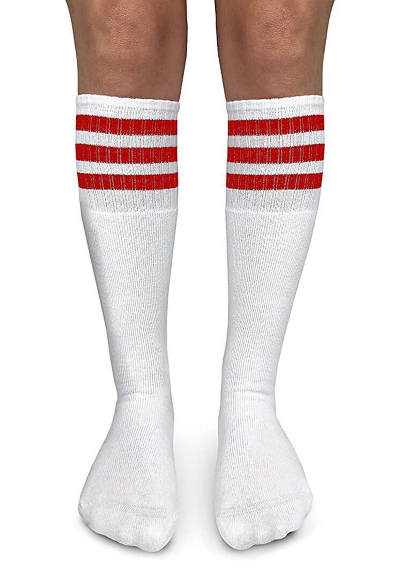 Womens Tube Socks Triple Stripe Cotton Boot Vintage Fashion Etsy