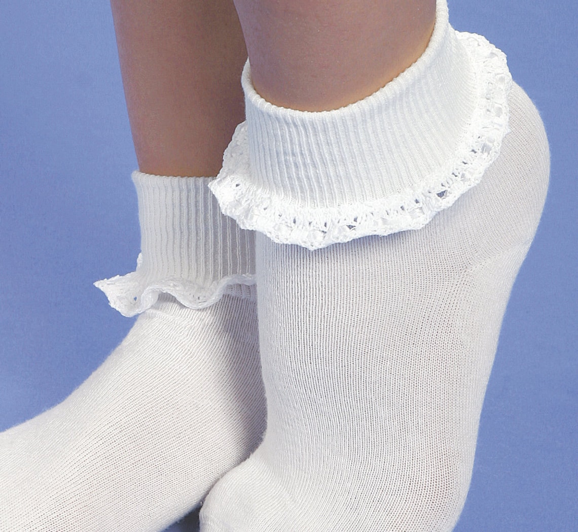 Easter White Lace Girls Toddler Socks Ruffle Tutu Satin Ribbon Etsy