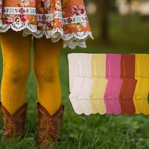 Set van 2 klassieke kabelgebreide panty&#39;s meisjes meisjes baby peuter mode schoolvakanties kleurenpatroon katoen nylon kousen verjaardag vakantie