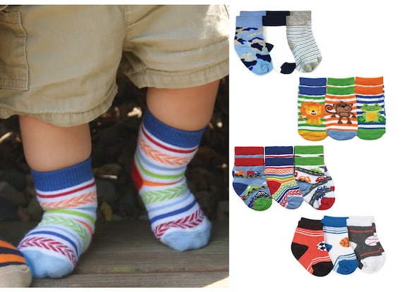Calzini Bambino Con Auto - 5 Paia In Cotone Morbido Per Bambini 1-8 Anni - Foto 4