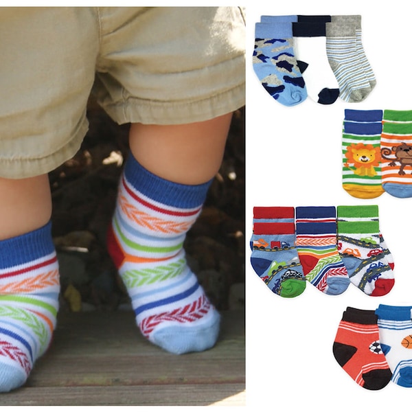 Baby Boy Socks Etsy