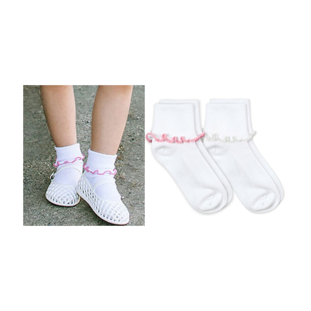 Jefferies Socks Calcetines sin costuras para niñas grandes (paquete de 2)