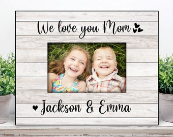 I Love My Mom Frame Etsy