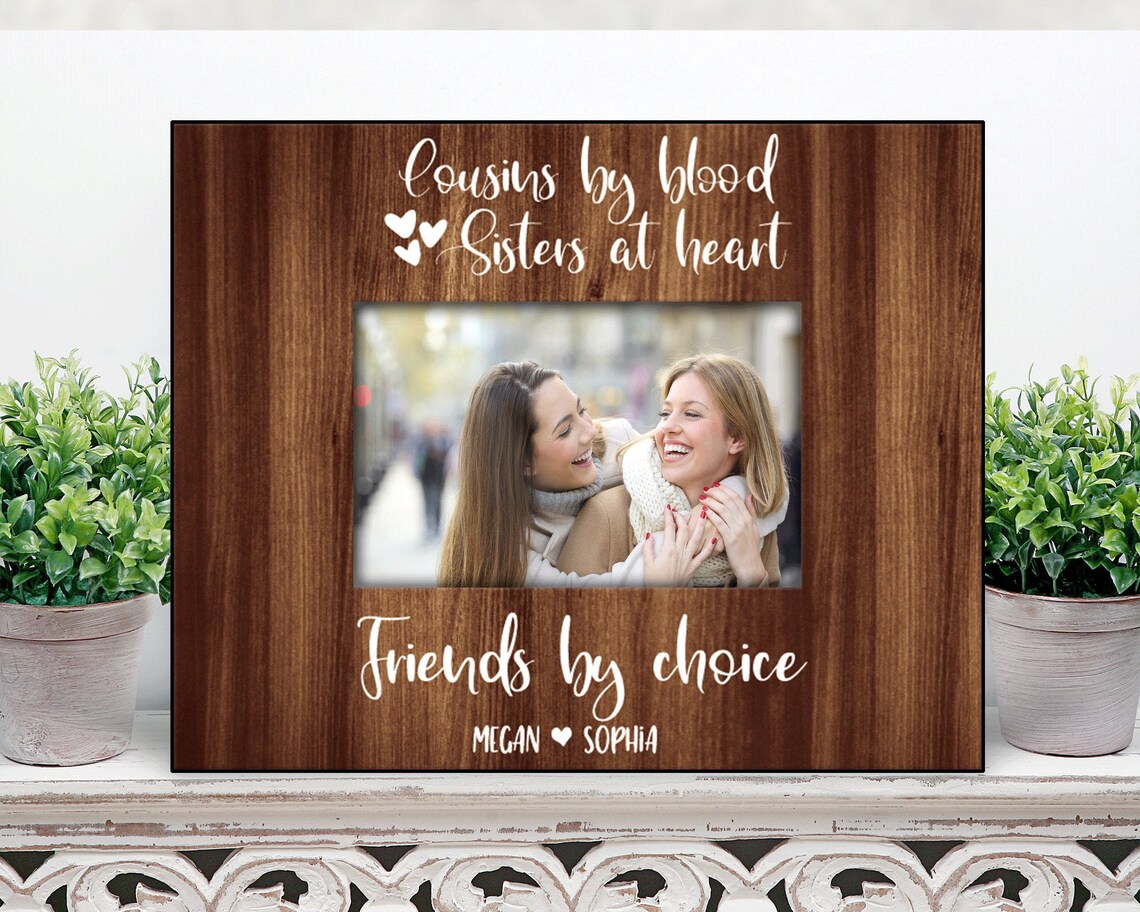 Personalized Cousins Picture Frame / Cousins Gift / Cousins by Etsy