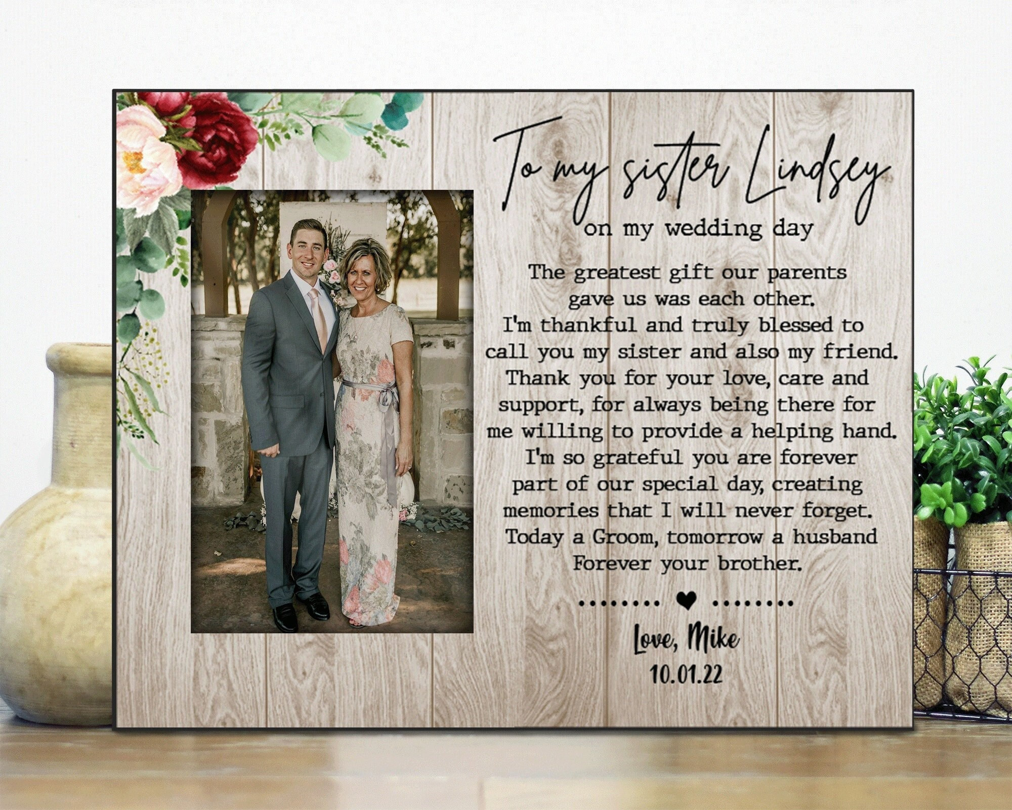 Wedding Gift For Brother And His Wife