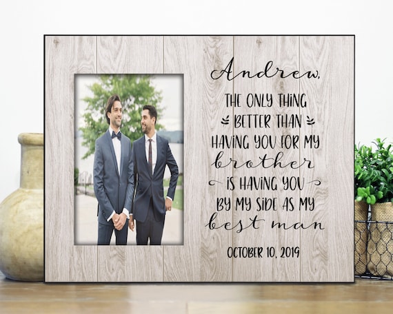 gift for best man brother