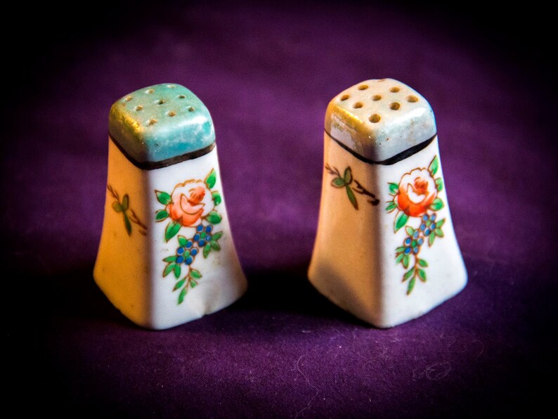 Vintage Salt & Pepper Shakers Japan Etsy