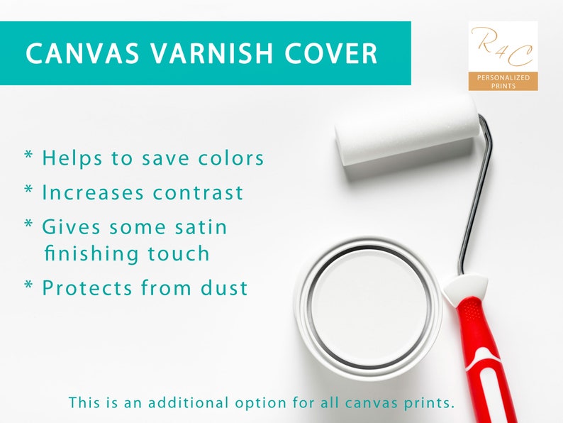 CANVAS VARNISH Cover Varnish Canvas Print All Sizes Etsy