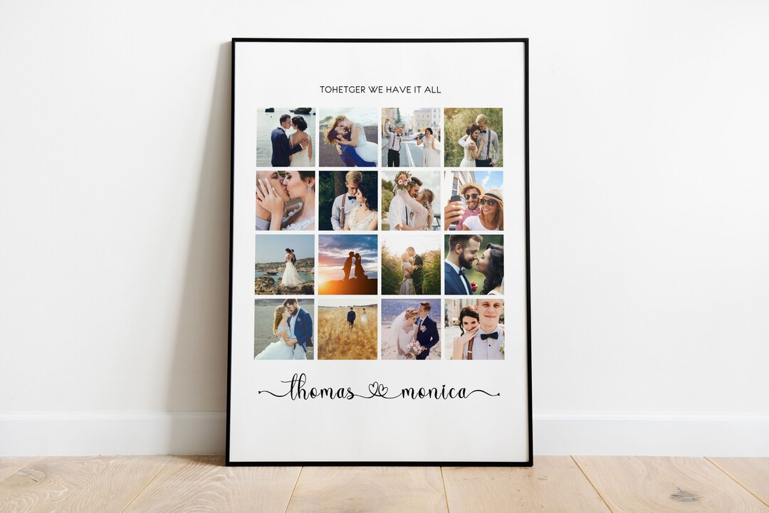 Collage Picture Frame Many Frames Available up to 20 Etsy