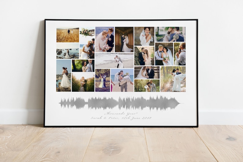 Anniversary Photo Collage Frames up to 10 PICTURE COLLAGE Etsy